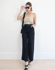 Jacquemus Lucca Ribbed Knit Top