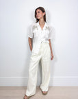 Oroton High Waist Pleat Pant