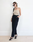 Jacquemus Lucca Ribbed Knit Top