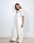 Oroton High Waist Pleat Pant