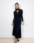 Rebecca Vallance Leigh Knit Ribbed Top