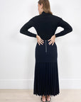 Rebecca Vallance Leigh Knit Ribbed Top