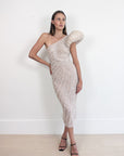 Rachel Gilbert Phoebe One-Shoulder Dress