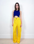 Scanlan Theodore Cobalt Crop Top