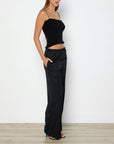 Friends with Frank Wide Leg Trousers