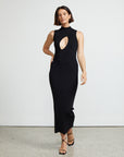 Auteur Lola Ribbed Cut Out Dress