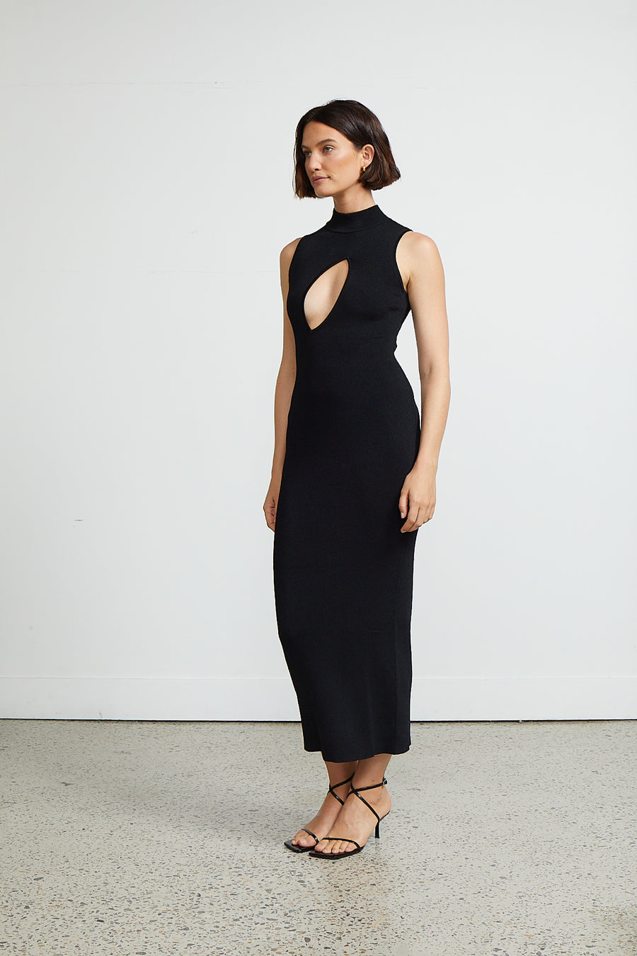 RENT Auteur Lola Ribbed Cut Out Dress from $148