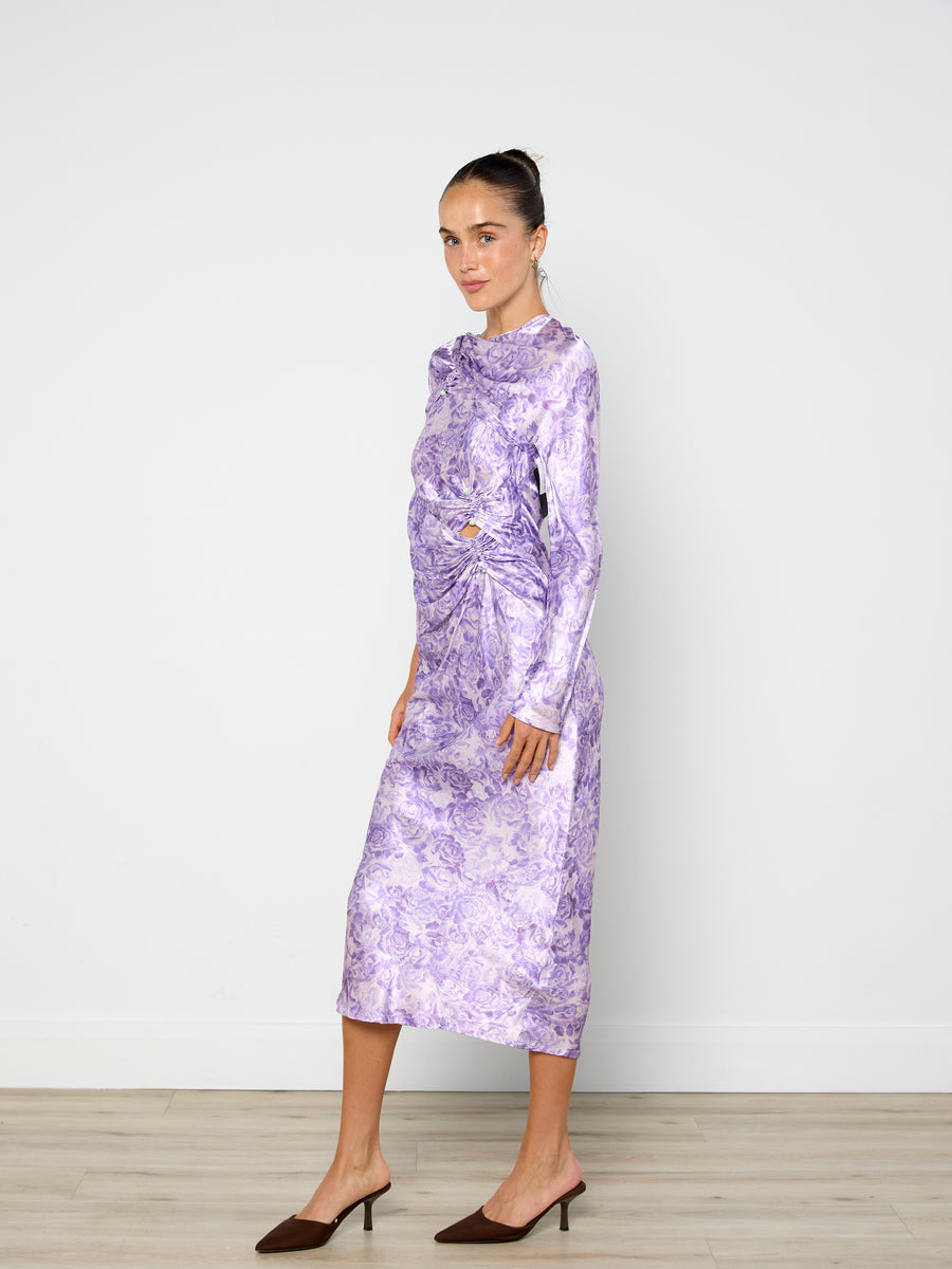 Ganni Heavy Satin Show Dress