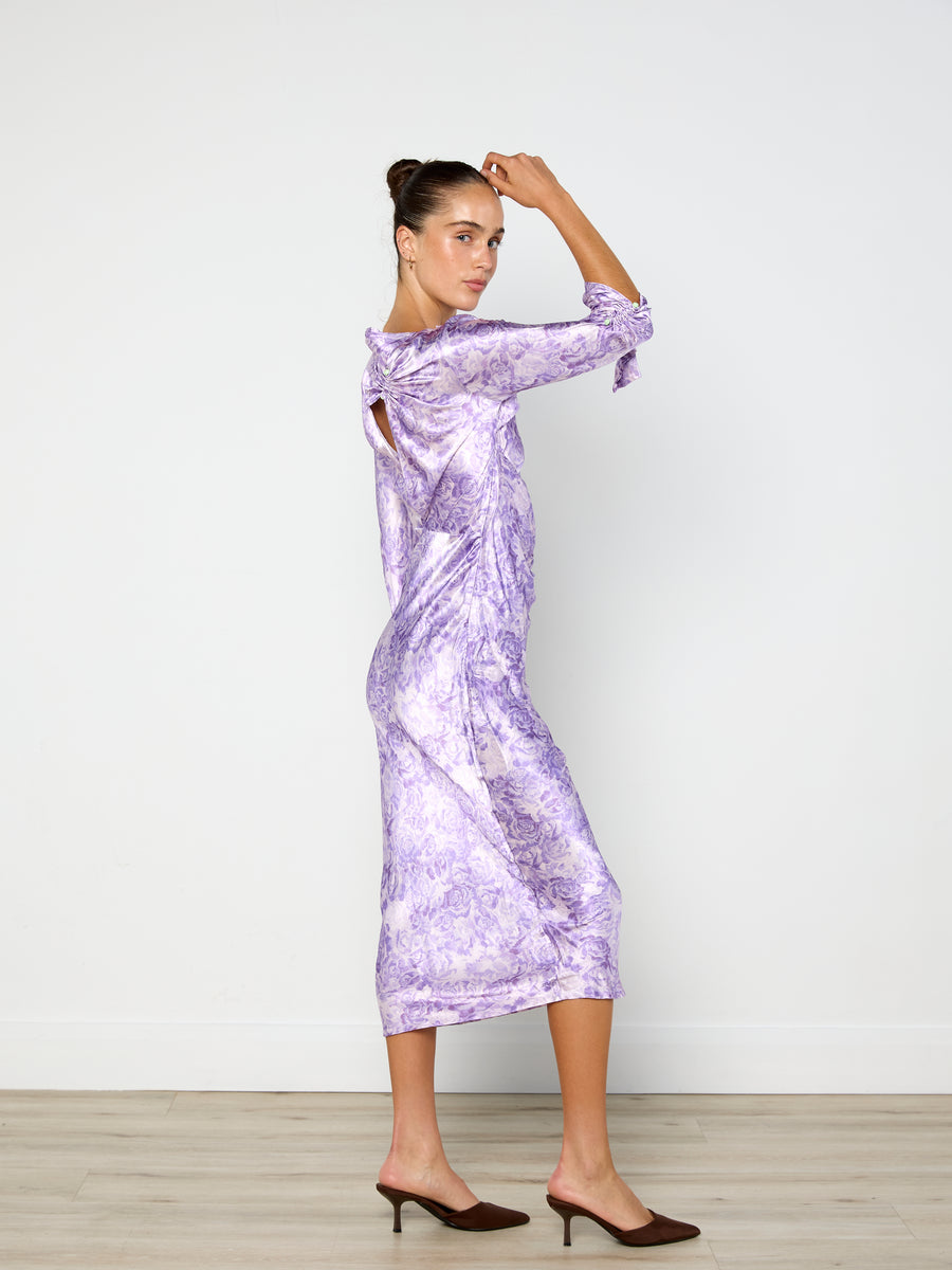 Ganni Heavy Satin Show Dress