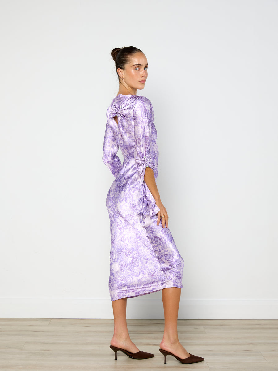 Ganni Heavy Satin Show Dress