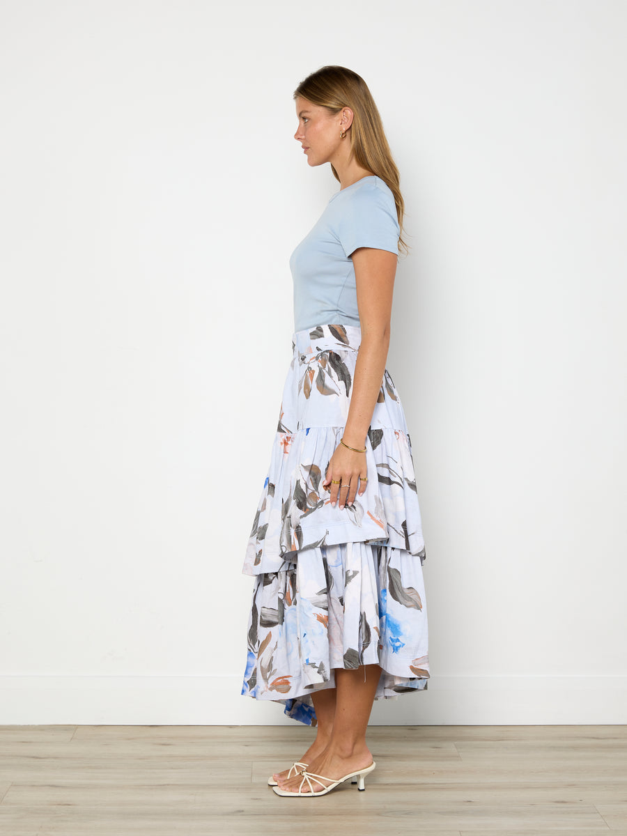 Aje Interlace Midi Skirt