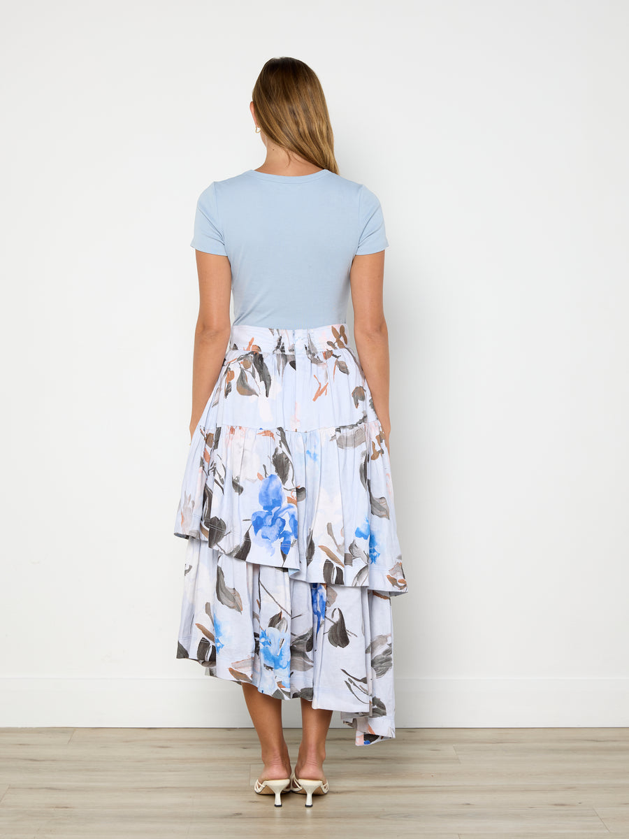 Aje Interlace Midi Skirt