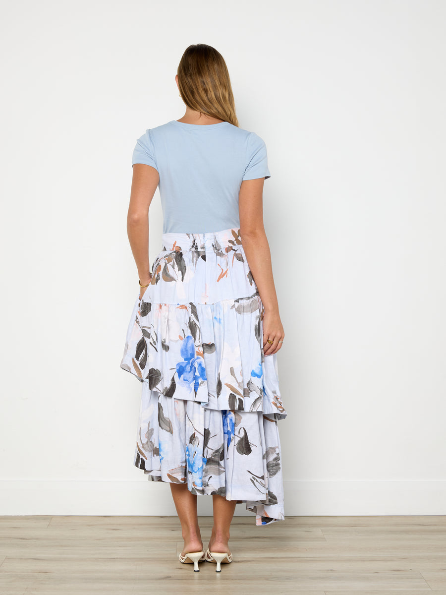 Aje Interlace Midi Skirt