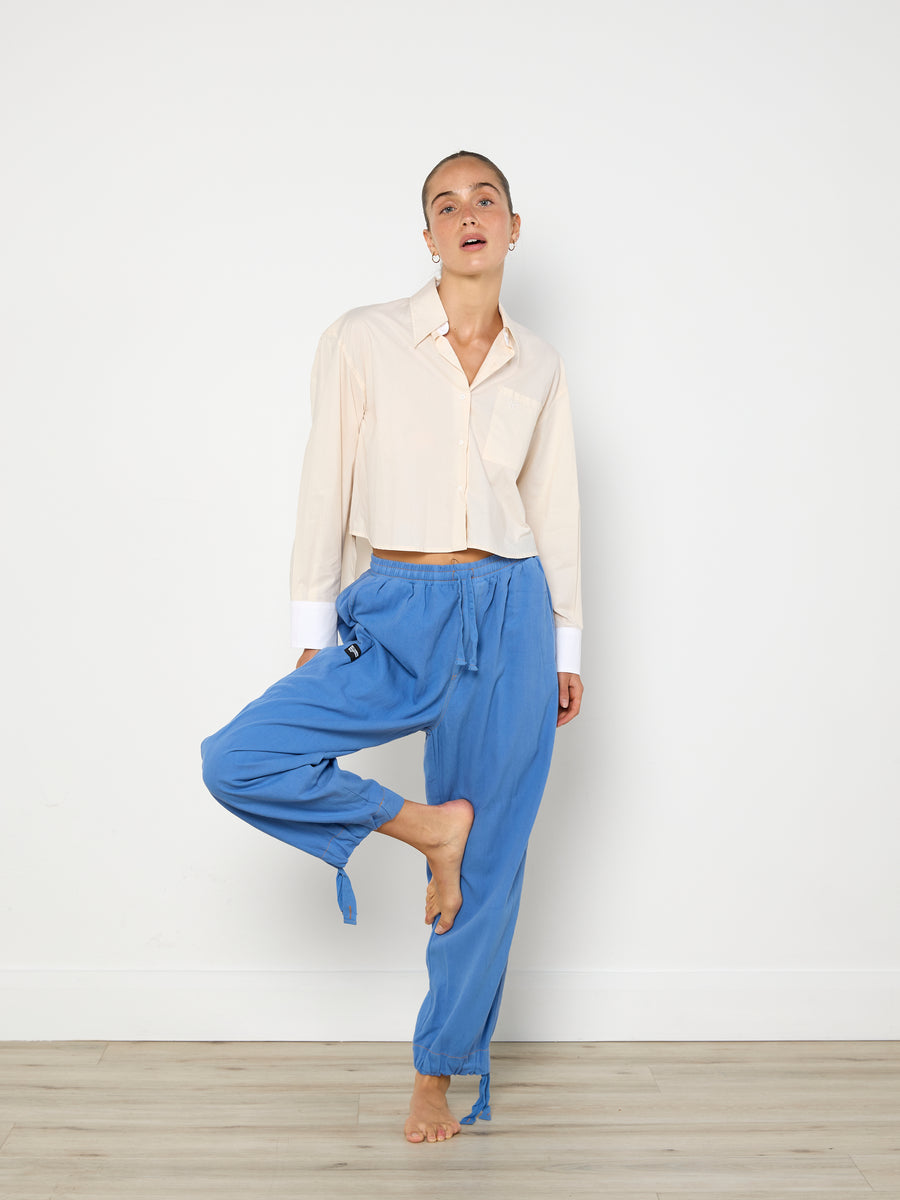 Double Rainbouu Elastic Pants