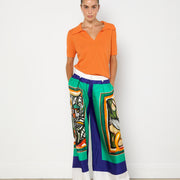 Blanca Orange Lonni Polo