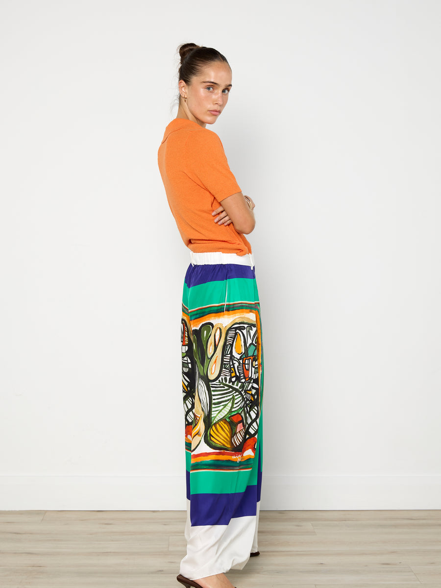 Blanca Orange Lonni Polo