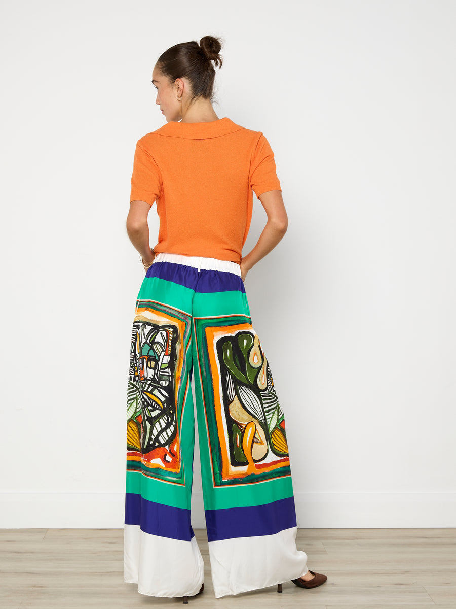 Blanca Orange Lonni Polo