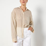Hyde & Stone Bone Striped Shirt