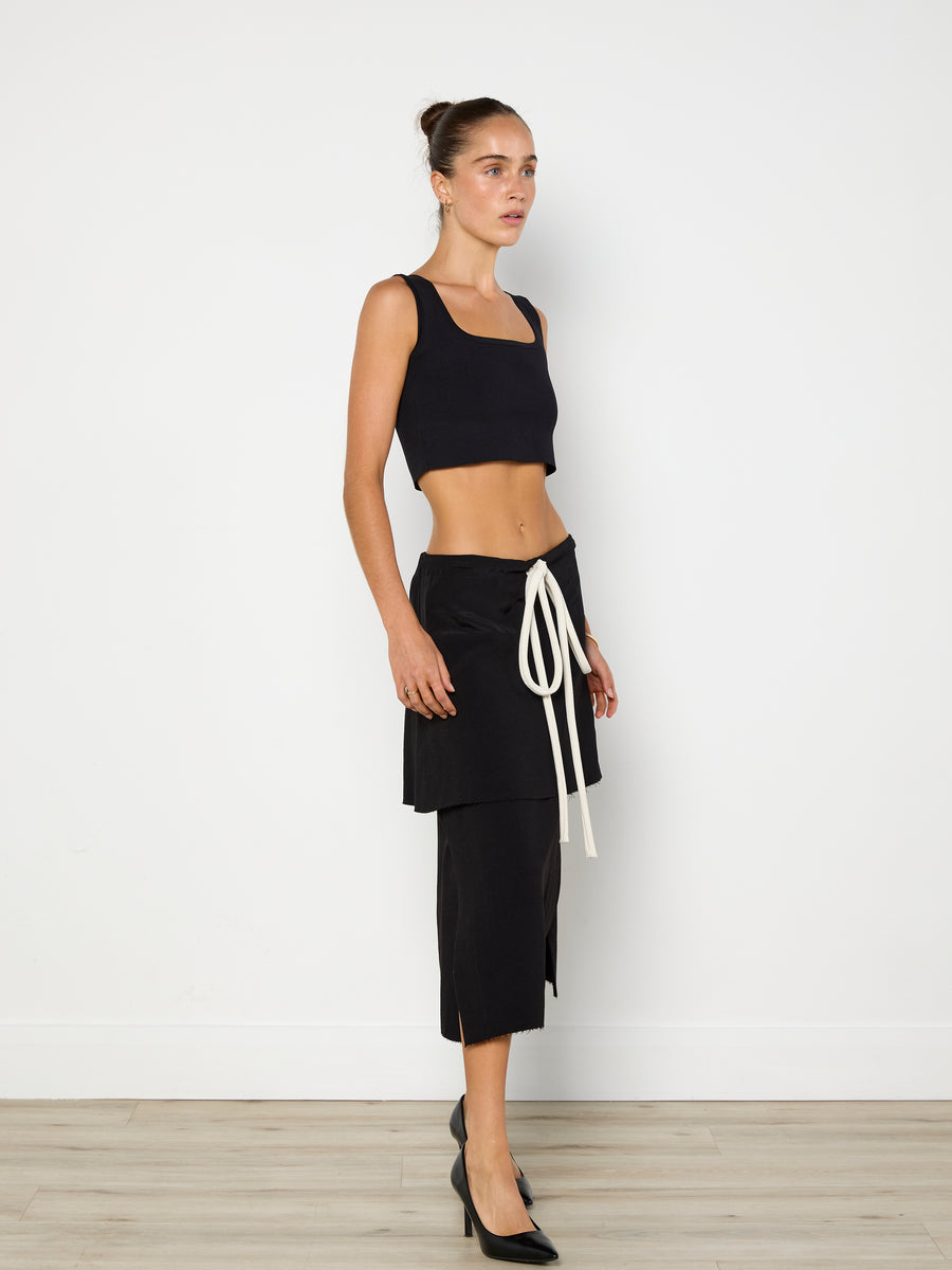 Christopher Esber White Cord Skirt