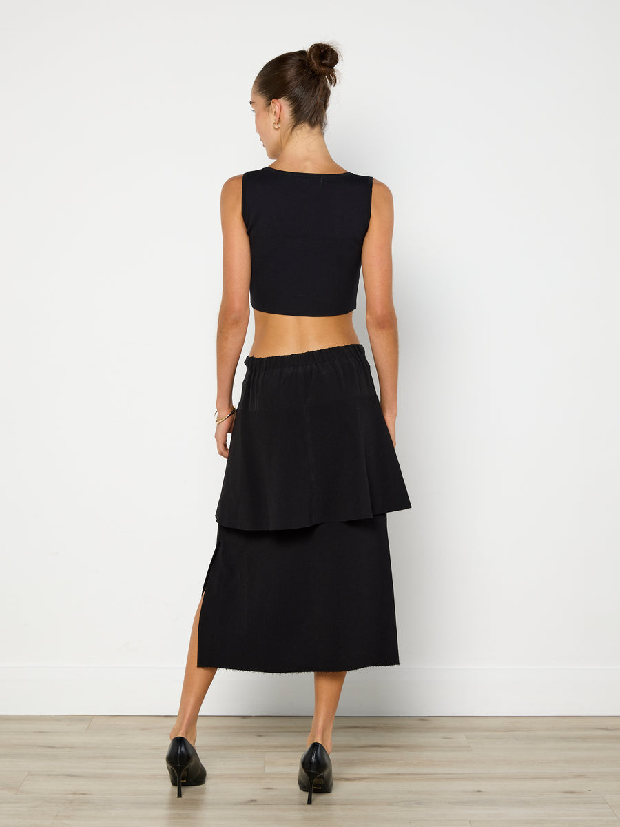 Christopher Esber White Cord Skirt