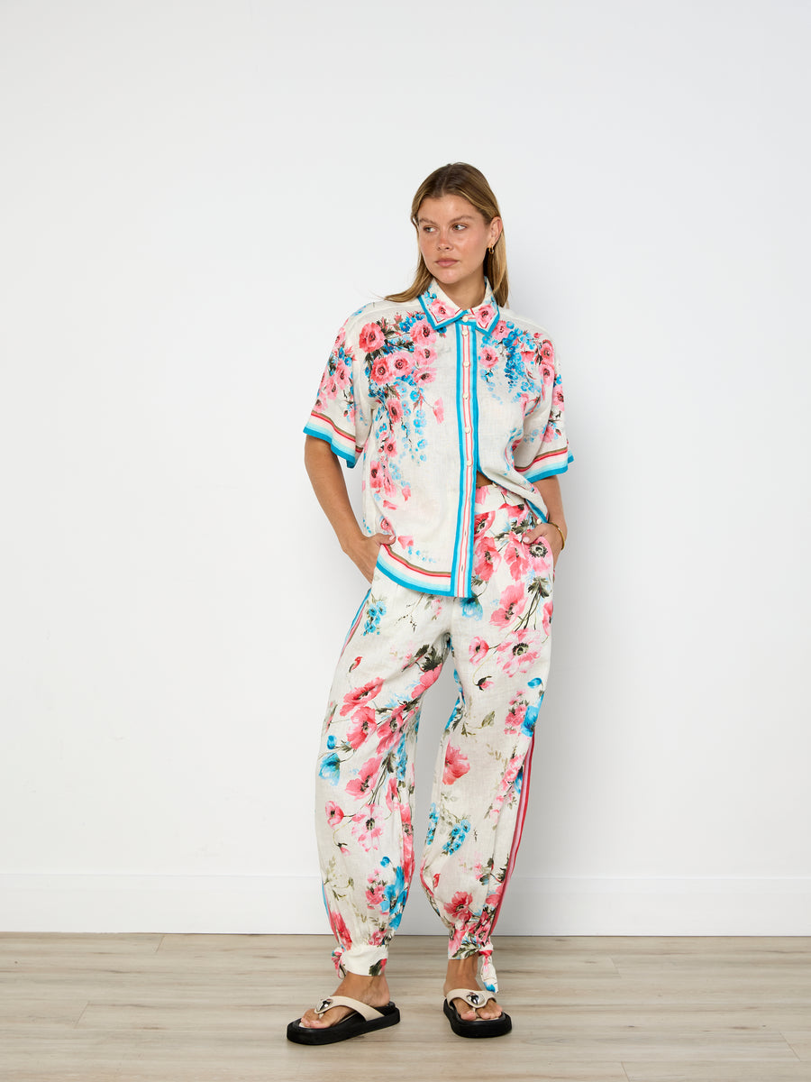 Zimmermann Halcyon Shirt and Pants Set