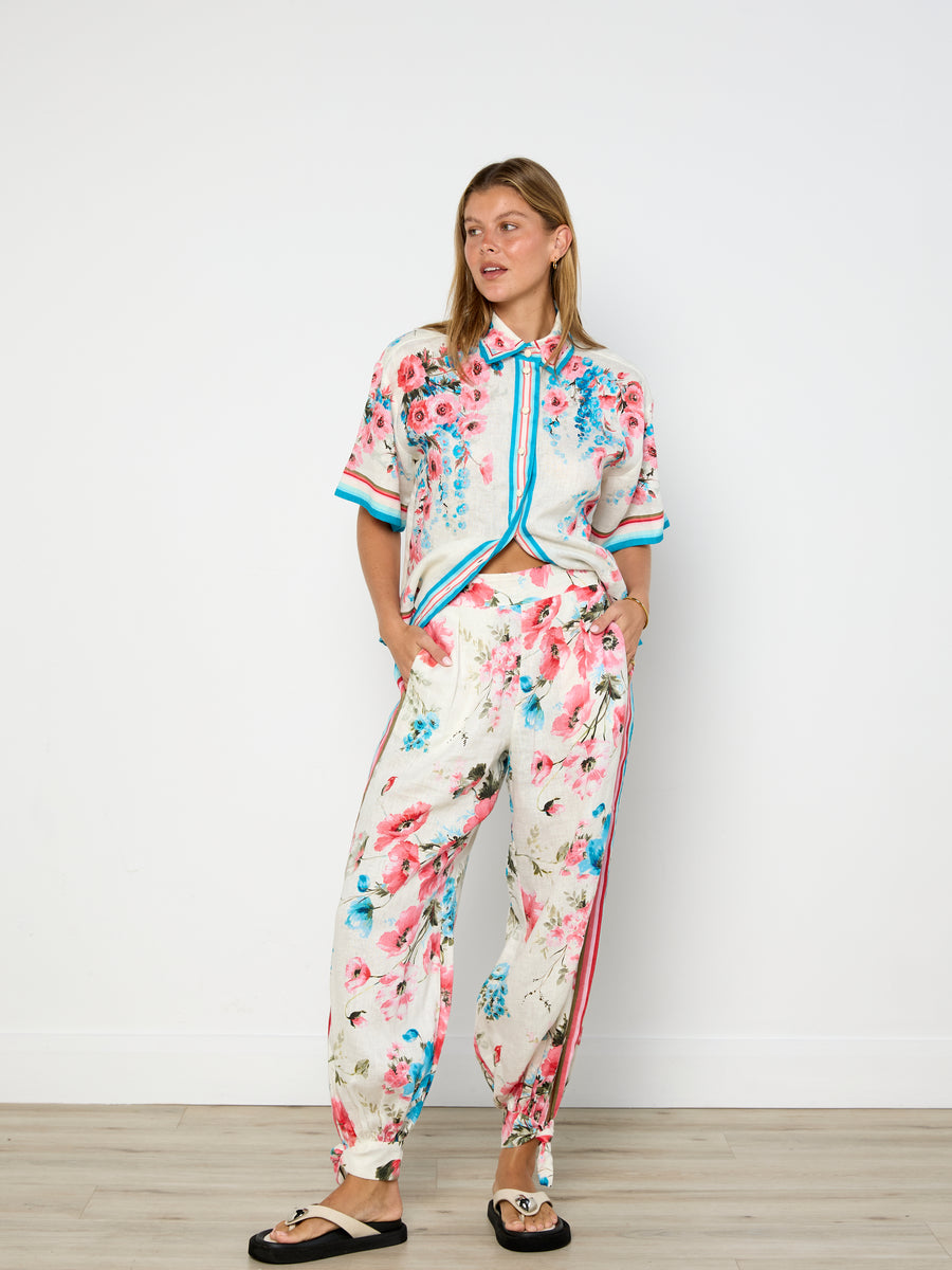 Zimmermann Halcyon Shirt and Pants Set