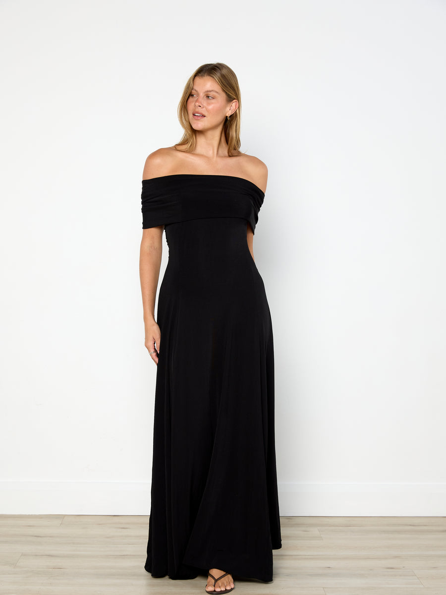 Khaite Bruna Off-shoulder Dress