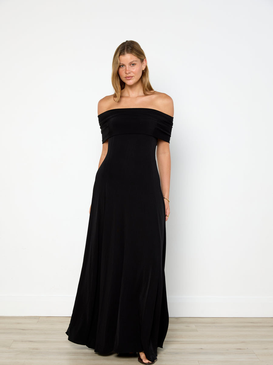 Khaite Bruna Off-shoulder Dress