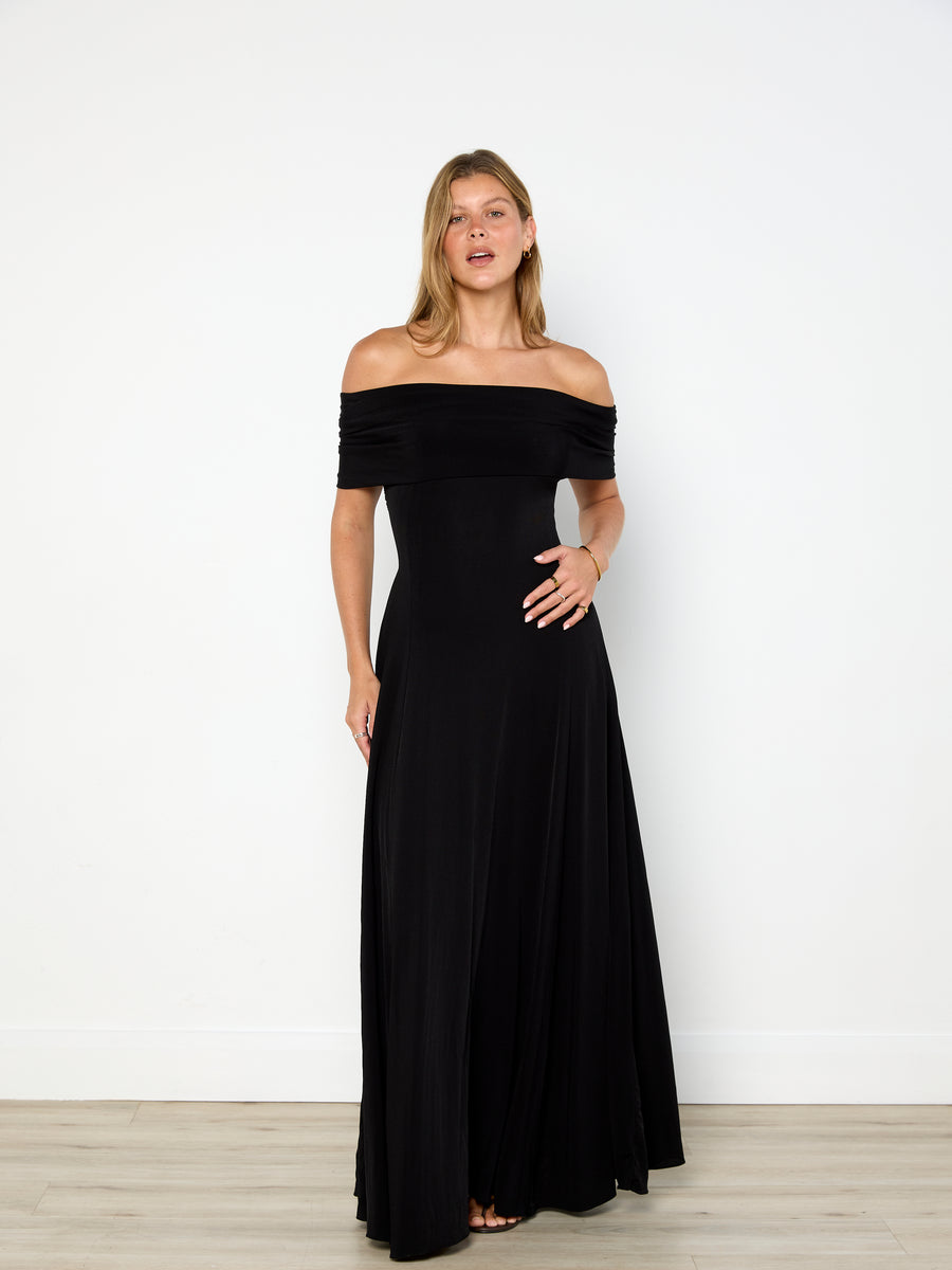 Khaite Bruna Off-shoulder Dress