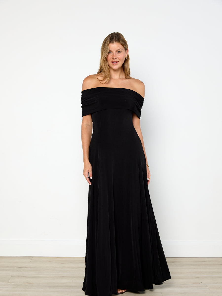 Khaite Bruna Off-shoulder Dress