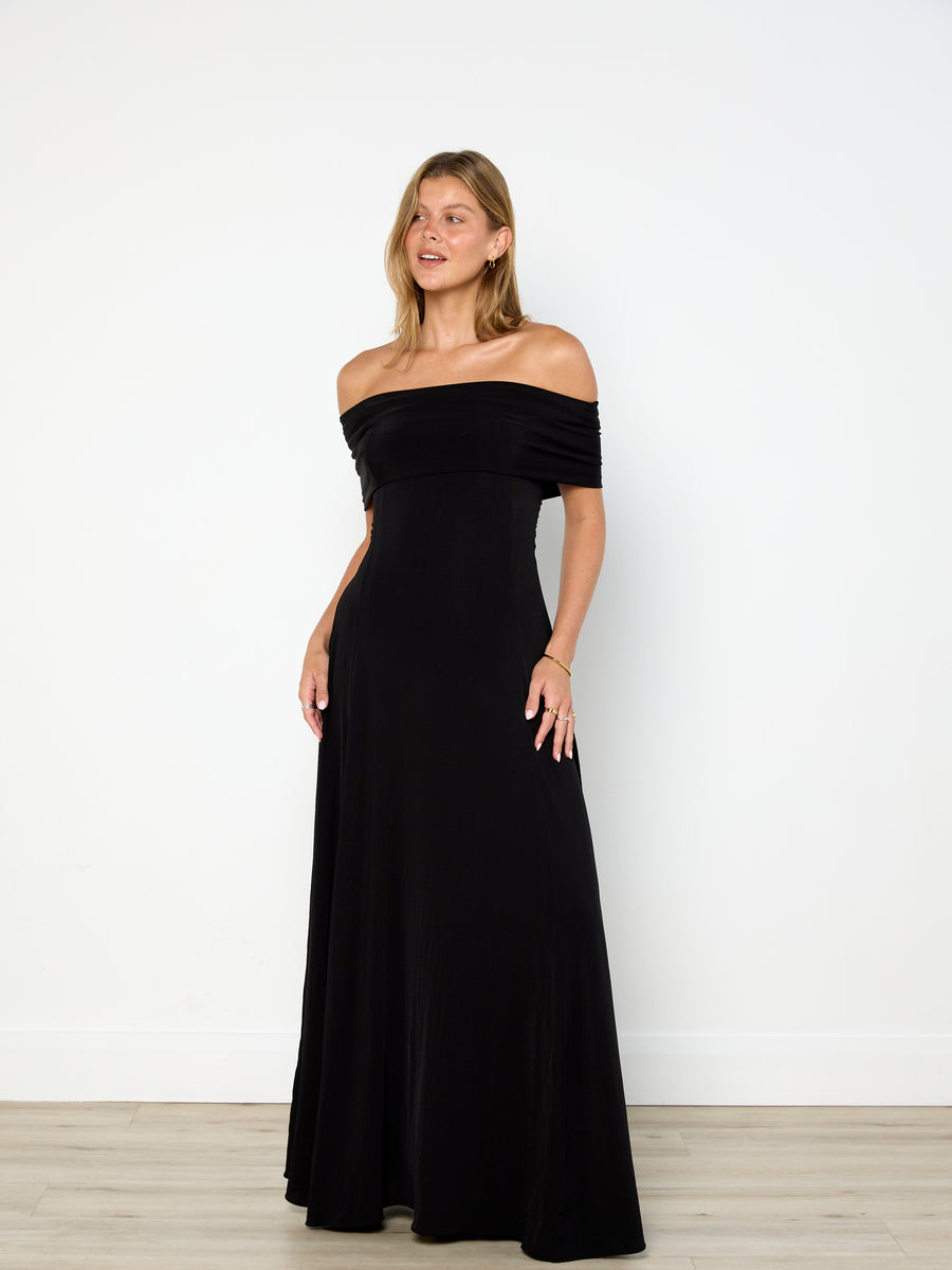 Khaite Bruna Off-shoulder Dress