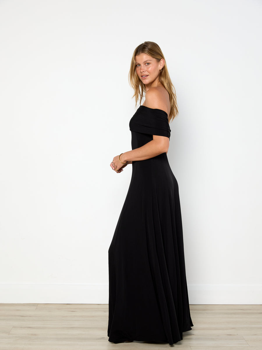 Khaite Bruna Off-shoulder Dress
