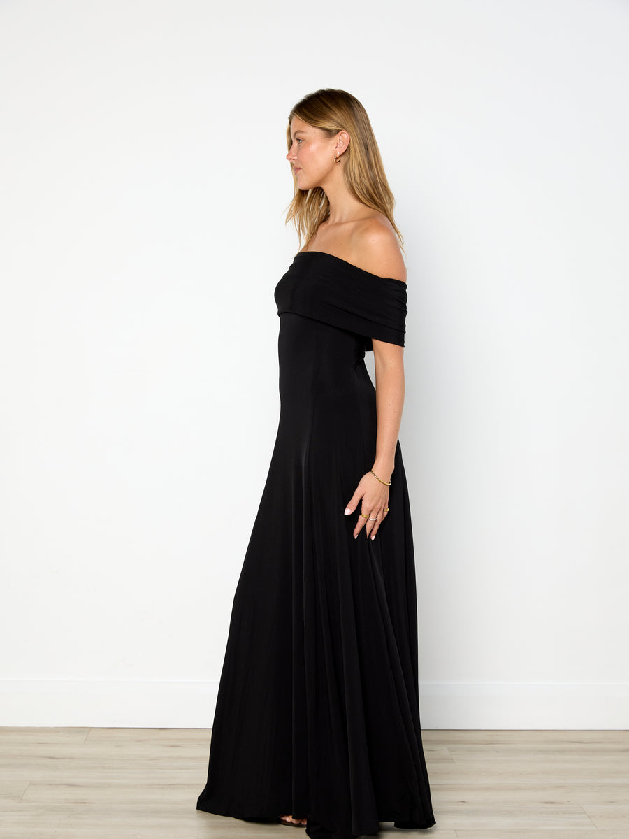 Khaite Bruna Off-shoulder Dress