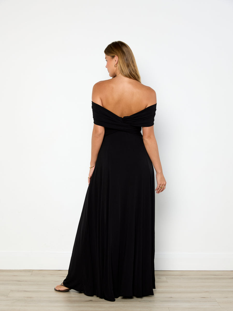 Khaite Bruna Off-shoulder Dress