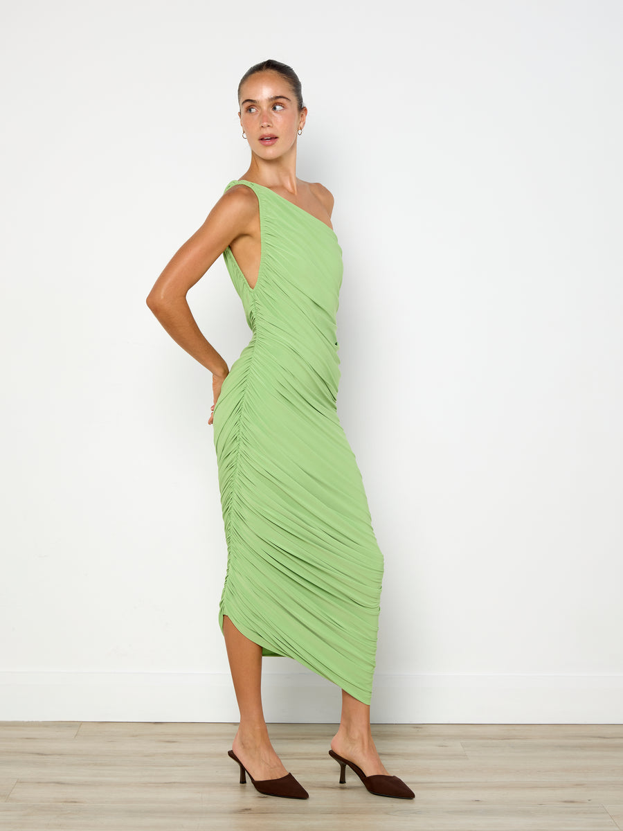 Norma Kamali Diana Dress in Green