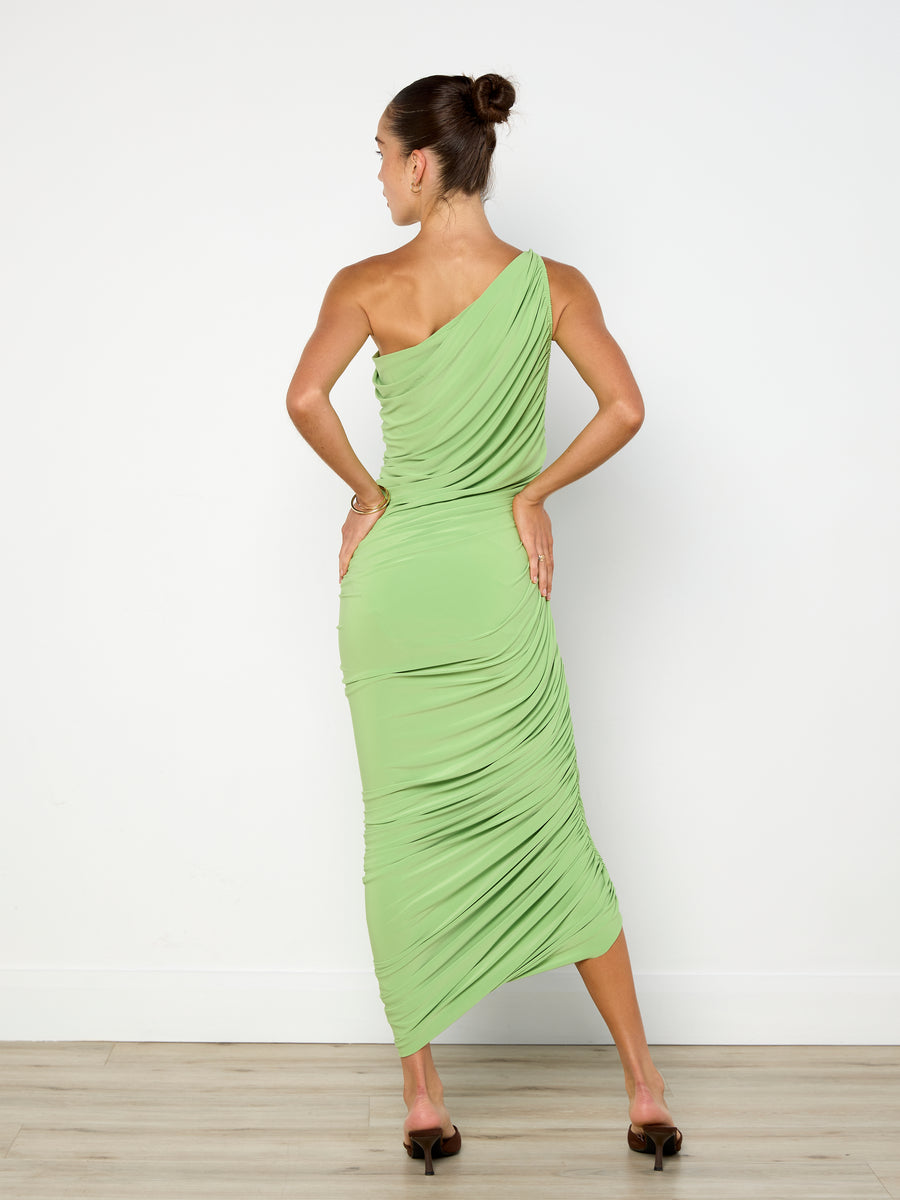 Norma Kamali Diana Dress in Green
