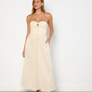 Bec & Bridge Palmer Strapless Maxi