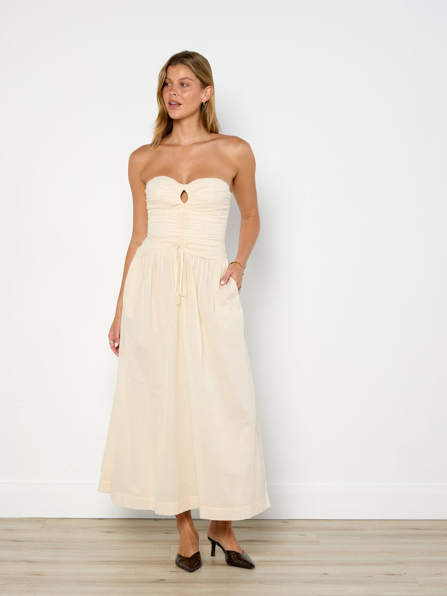 Bec & Bridge Palmer Strapless Maxi