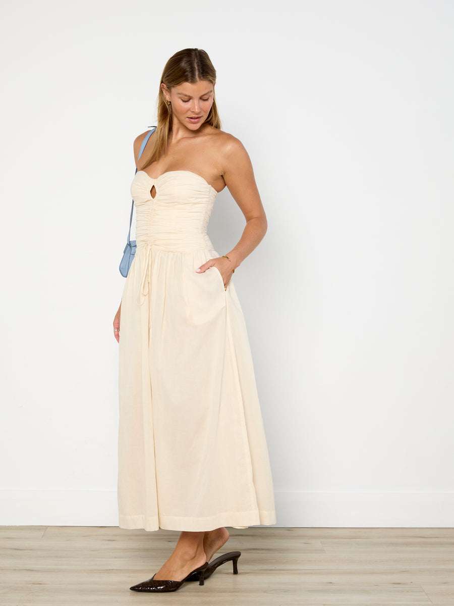 Bec & Bridge Palmer Strapless Maxi