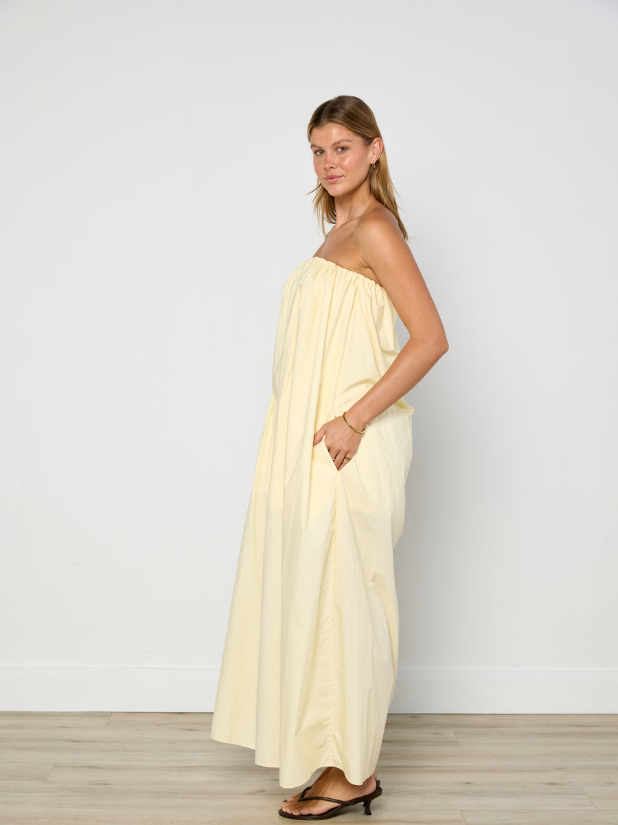 Esse Studios Strapless Cotton Dress
