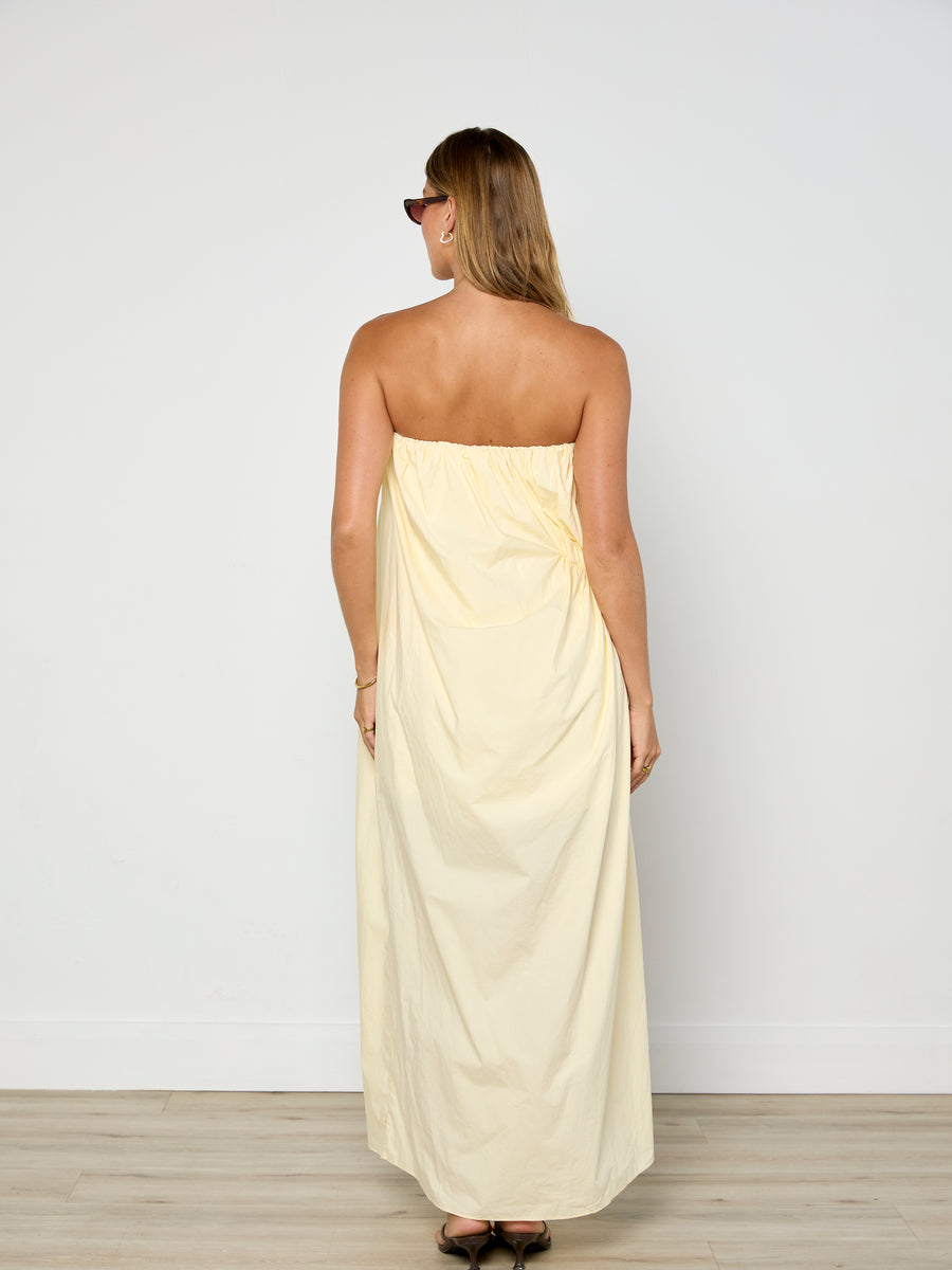 Esse Studios Strapless Cotton Dress