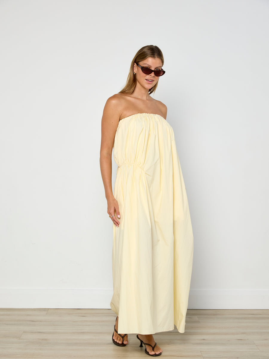 Esse Studios Strapless Cotton Dress