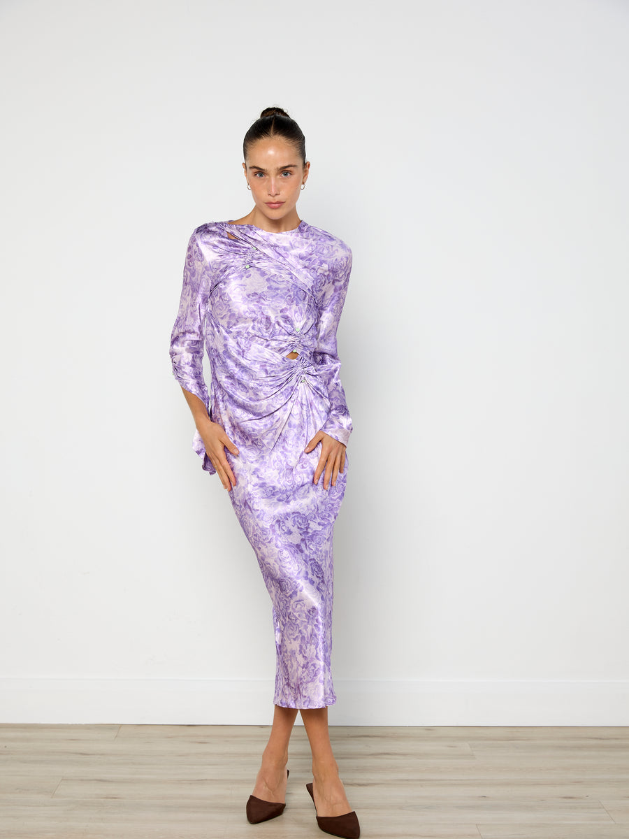 Ganni Heavy Satin Show Dress