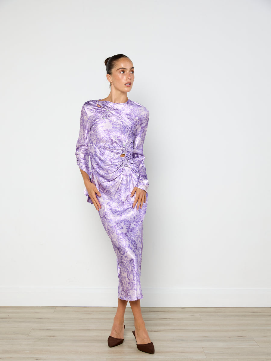 Ganni Heavy Satin Show Dress