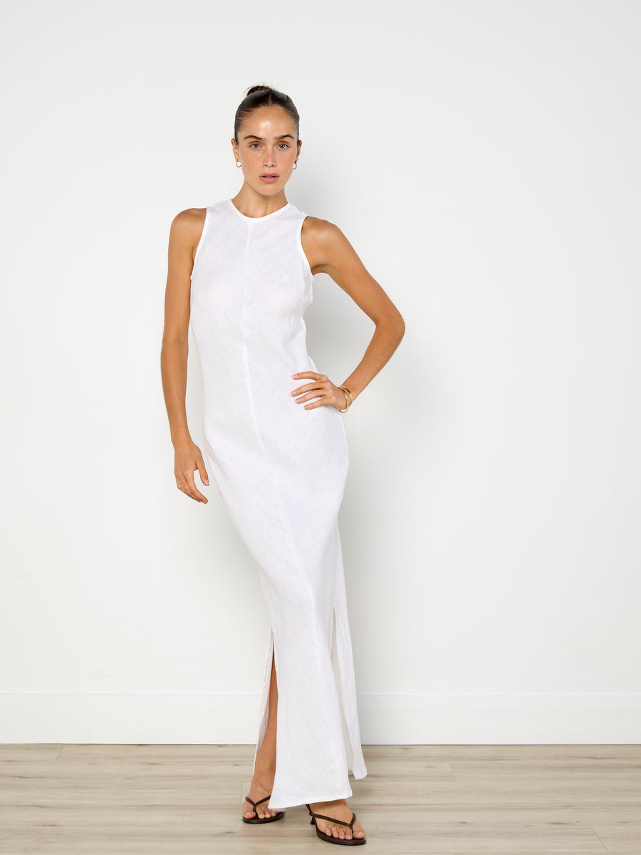 Faithfull the Brand Linen Maxi Dress