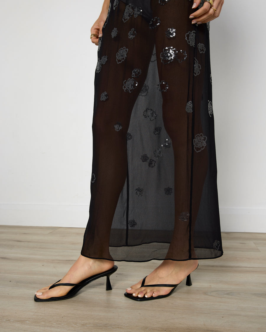 Venroy Knitted Mesh Top