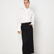 Avenue The Label Franca White Shirt