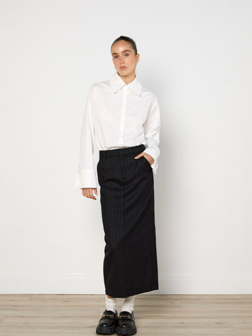 Avenue The Label Franca White Shirt
