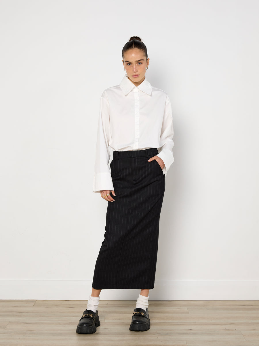 Avenue The Label Franca White Shirt