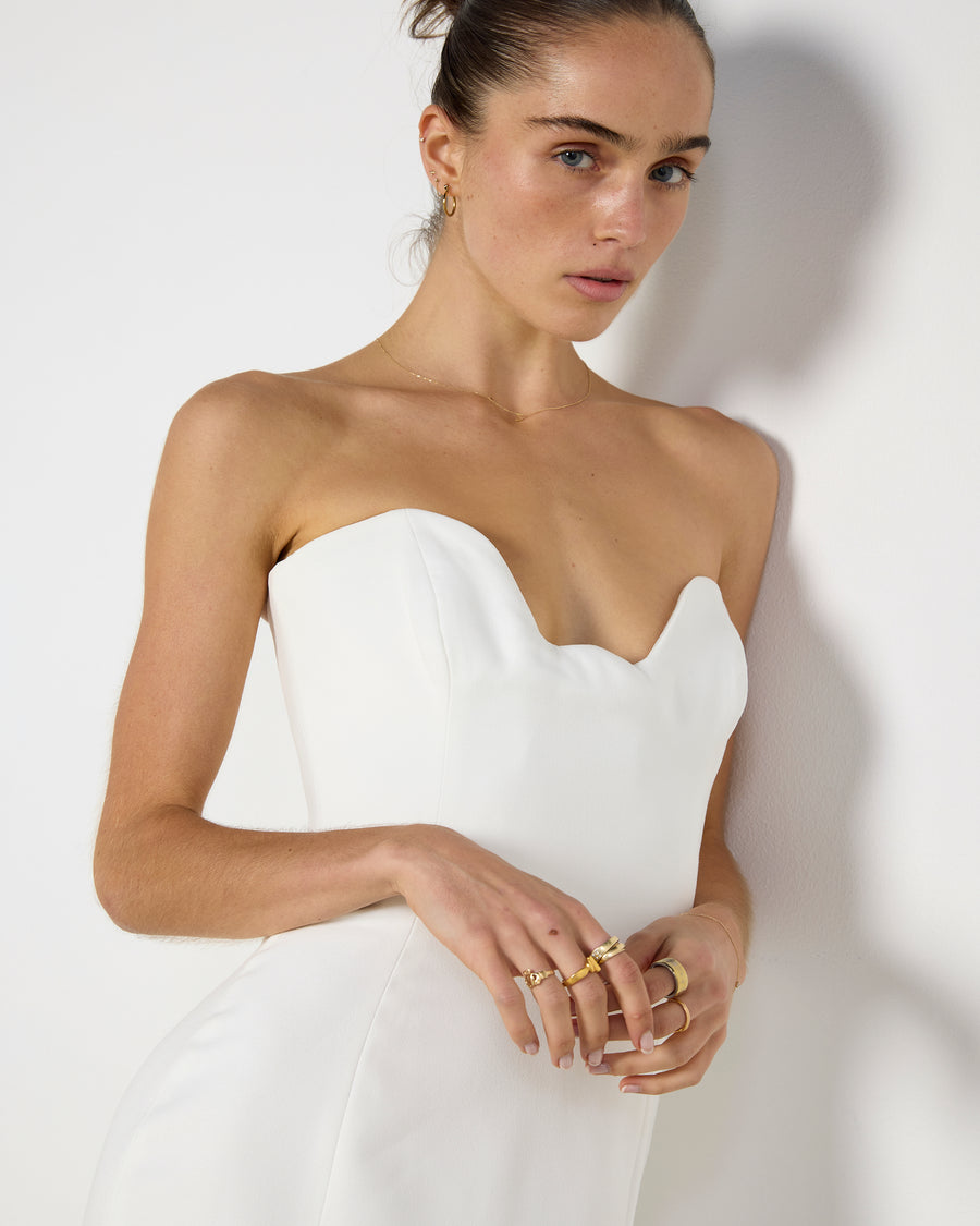 The New Arrivals Ilkyaz Ozel Lilth Strapless Dress